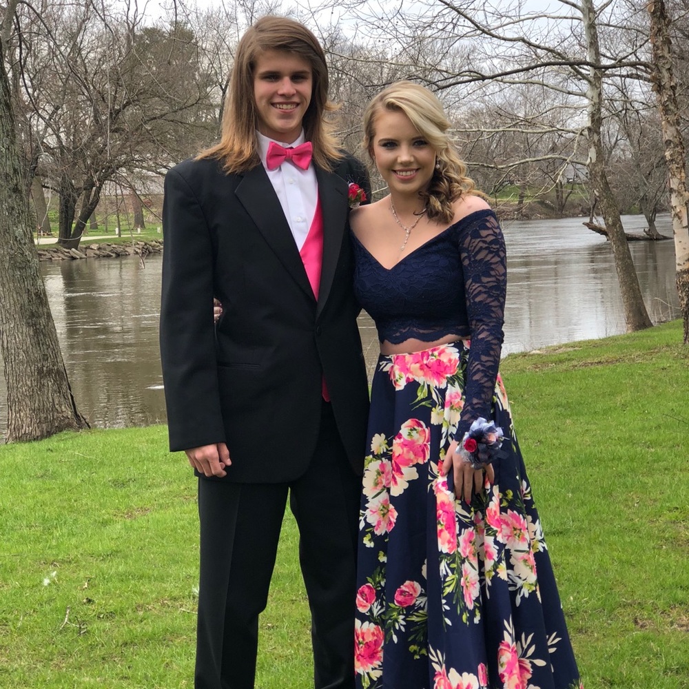 Prom dress from David’s bridal